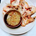 รูป Cooksnap ของ Donya Safany เมื่อเขาทำ กุ้งอบเกลือกับน้ำจิ้มซีฟู้ดรสเด็ด #กับแกล้ม