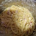 El cooksnap de Manuel Angel Peña cuando hizo Macarrones a la carbonara.