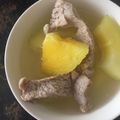 顏瑋珊 的 青木瓜排骨湯 cooksnap