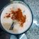 El cooksnap de Mapober cuando hizo Arroz con leche y algarrobina.