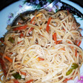 Sana Owais's cooksnap of when they made Fajita spaghetti!🍝.