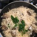 El cooksnap de Edgar Neria Jr. cuando hizo Arroz blanco con verduras.
