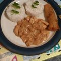 Gaynor's cooksnap of when they made Satay Curry and coconut rice.