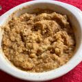 El cooksnap de Adriana Almiron cuando hizo Hummus de garbanzos, ahumado.