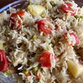 Samia Aijazz's cooksnap of when they made Carrot Pulao.