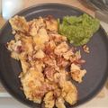 El cooksnap de JC Juárez cuando hizo Huevo con tocino.