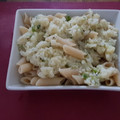 El cooksnap de Walter cuando hizo Fideos y coliflor.
