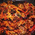 El cooksnap de Erick cuando hizo Alambre de Res.
