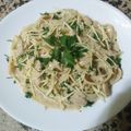 isabel maloum's cooksnap of when they made Lemon Garlic Seafood Alfredo.