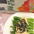 澤媽懶人料理餐~ 的 【元本山幸福廚房】涼拌蘆筍(素) cooksnap
