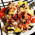 El cooksnap de Paula cuando hizo Ensalada de alubias rojas.