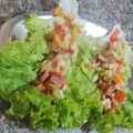El cooksnap de M Isabel P Rosario cuando hizo Tacos de Lechuga y Chuleta.
