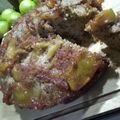 El cooksnap de Santiago cuando hizo Torta invertida de manzana.
