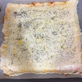 El cooksnap de Sabela cuando hizo Exquisita empanada de jamón york y queso.