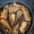 El cooksnap de cdiadela cuando hizo Caballa en escabeche.