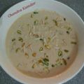 Chandra kamdar का कुकस्नैप जब उन्होंने कोकोनट पैरिपु पायसम (Coconut parippu payasam recipe in Hindi) बनाया था।