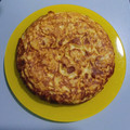 El cooksnap de franafm cuando hizo Tortilla de patatas, en la Monsieur Cuisine.