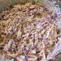 A-Bomb's cooksnap of when they made Cole Slaw, southern style.