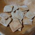 El cooksnap de Ane cuando hizo Bizcochitos integrales (con queso y orégano).