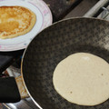 El cooksnap de Lady cuando hizo Panquecas de Avena.