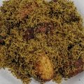 Cooksnap dari Eno untuk resep Ayam Goreng Ragi (Serundeng Kelapa)