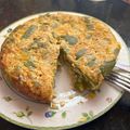 El cooksnap de Cecilia Maria Daviou cuando hizo Tortilla de zapallito verde.