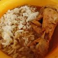 El cooksnap de Mary Castro cuando hizo Pollo en guajillo.