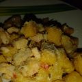 El cooksnap de Ana Sanchez cuando hizo Ñoquis soufflé de zapallo.