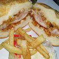 Nosheen Nadeem's cooksnap of when they made Crunchy zinger burger.