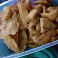 Muskan Jain's cooksnap of when they made Namak pare.