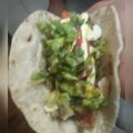 El cooksnap de Melisa Moreno Bolione cuando hizo Tacos de barrio.