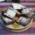 El cooksnap de Mónica Larrosa cuando hizo Brownies de Cacao.