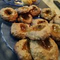 El cooksnap de Julieta Oyhamburu cuando hizo Pepas integrales con mermelada de frutilla y durazno light.