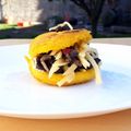 El cooksnap de Esteban Alba cuando hizo Arepas.