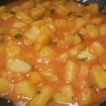 Miss Fluffy's Cooking (Angie's Italian Cooking)'s cooksnap of when they made Spicy Bombay Aloo (Potato).