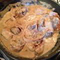 El cooksnap de Herminio cuando hizo Lomo al Champiñón.