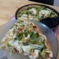 El cooksnap de Angeles Vago cuando hizo Tarta de  Zapallitos y Pollo con Verduras.