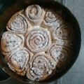 El cooksnap de Leandro Rebolledo cuando hizo Torta 80 golpes con nueces y pasas de 🍇!!.