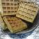 El cooksnap de Susana Bravo cuando hizo Waffles de espinaca.
