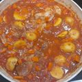 El cooksnap de Gamalu O Gómez cuando hizo Pollo a la portuguesa en disco de arado.