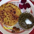 Vimmi Bhatia's cooksnap of when they made Makka ki roti.