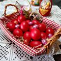 Cooksnap από 𝒳𝓇𝓊𝓈𝑜𝓊𝓁𝒶 𝒦𝑜𝓃𝓉𝑜𝓅𝑜𝓊𝓁𝑜𝓊 στη συνταγή Κλασικά κόκκινα αυγά