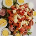 El cooksnap de David Barboza cuando hizo Ensalada César.