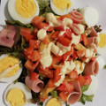 El cooksnap de David Barboza cuando hizo Ensalada César.