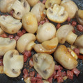 El cooksnap de Tonysantos cuando hizo Champiñones al ajillo.