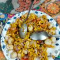 pinky makhija का कुकस्नैप जब उन्होंने मखाना भेल (Makhana Bhel recipe in Hindi) बनाया था।