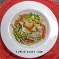 Cooksnap dari Kucingrabbit [ Anny ] untuk resep Teri asin - sawi putih