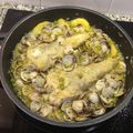 El cooksnap de Antonio Gonzalez cuando hizo Colitas de rape con almejas.