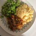 El cooksnap de paty cuando hizo Sobrebarriga en salsa criolla.