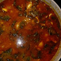 El cooksnap de juanche juanche cuando hizo Potaje de espinacas.